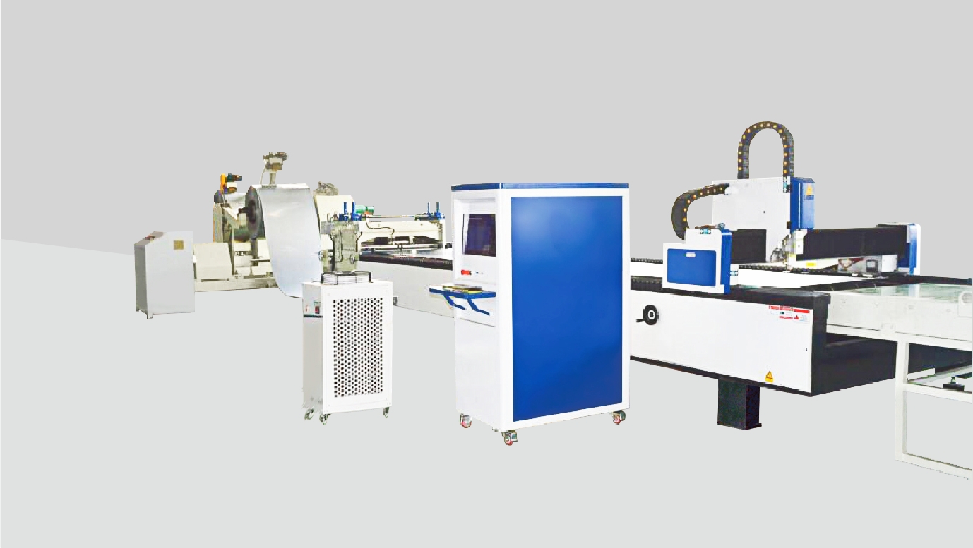  光先數(shù)控：卷料激光切割機卷材開卷校平激光切割生產(chǎn)線